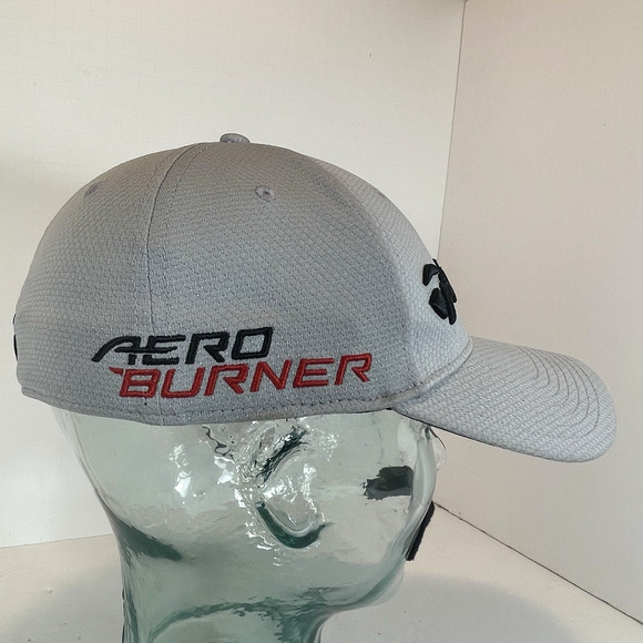 TaylorMade AeroBurner R15 Hat Gray S/M Flex Fit Fitted Golf Cap New Era - Picture 5 of 8